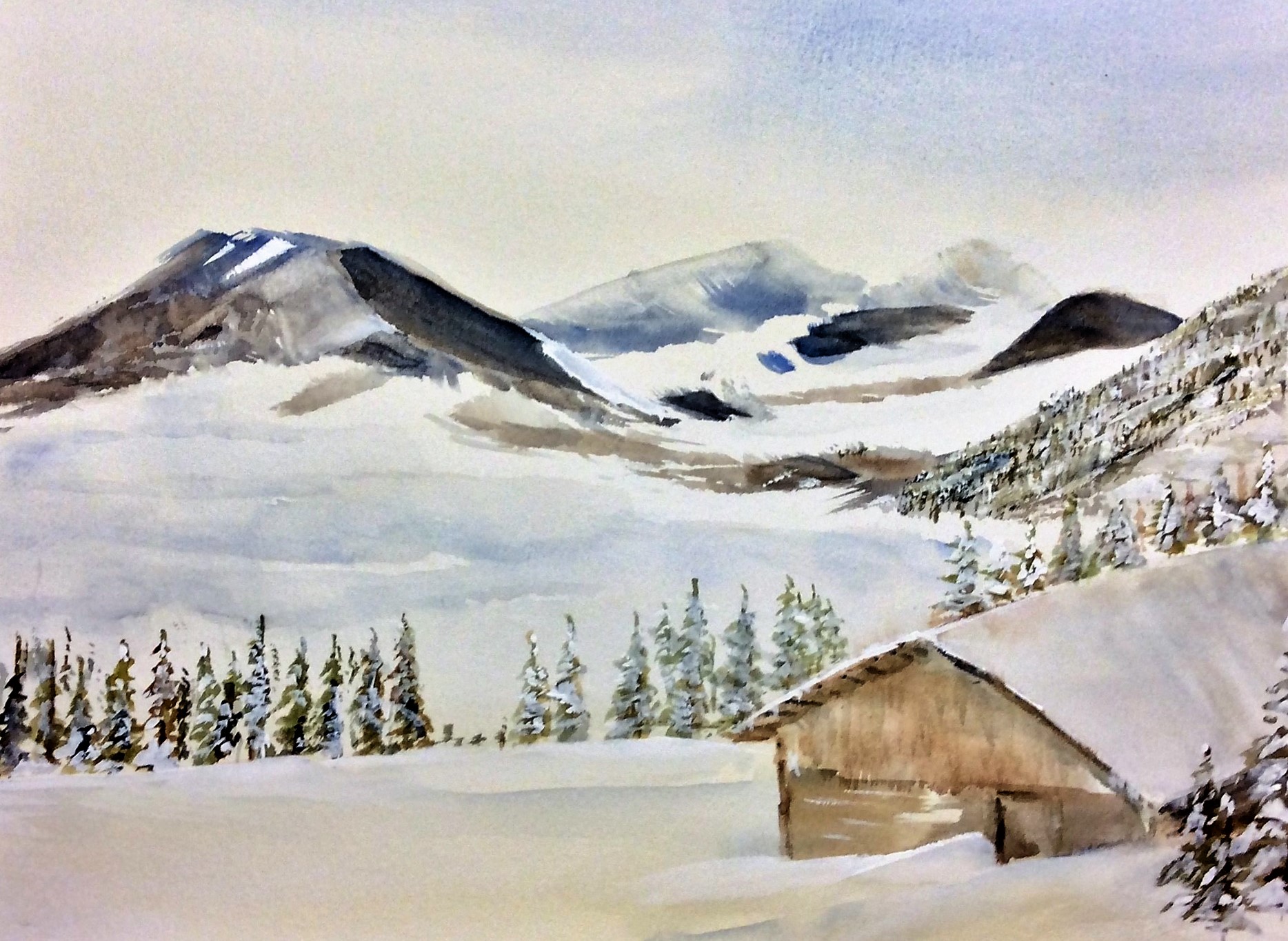 Dans la quiétude de l’hiver