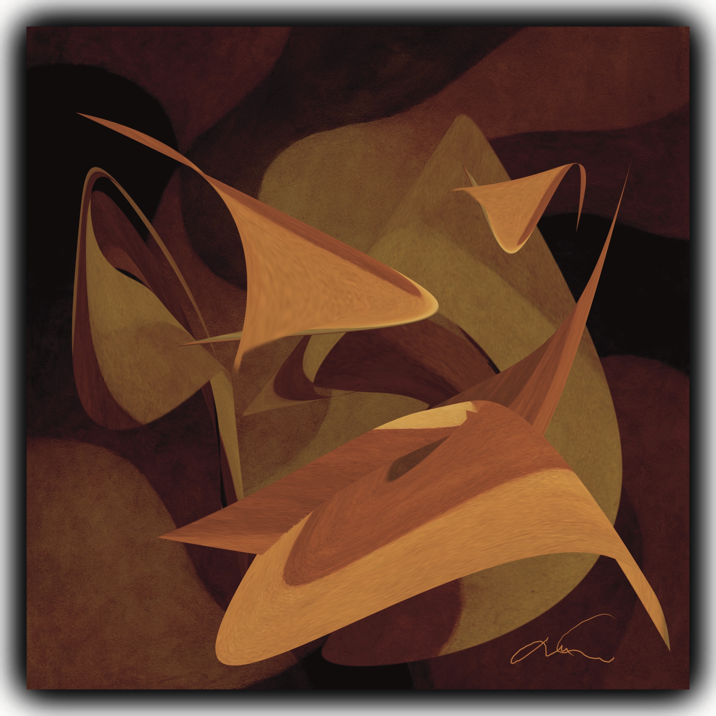 Dans les profondeurs