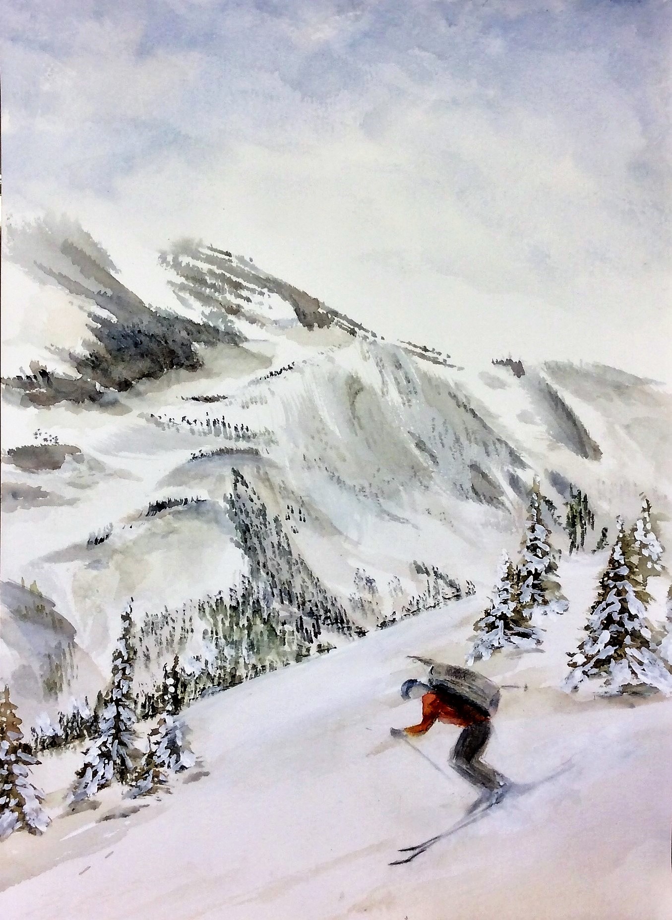 Descente panoramique