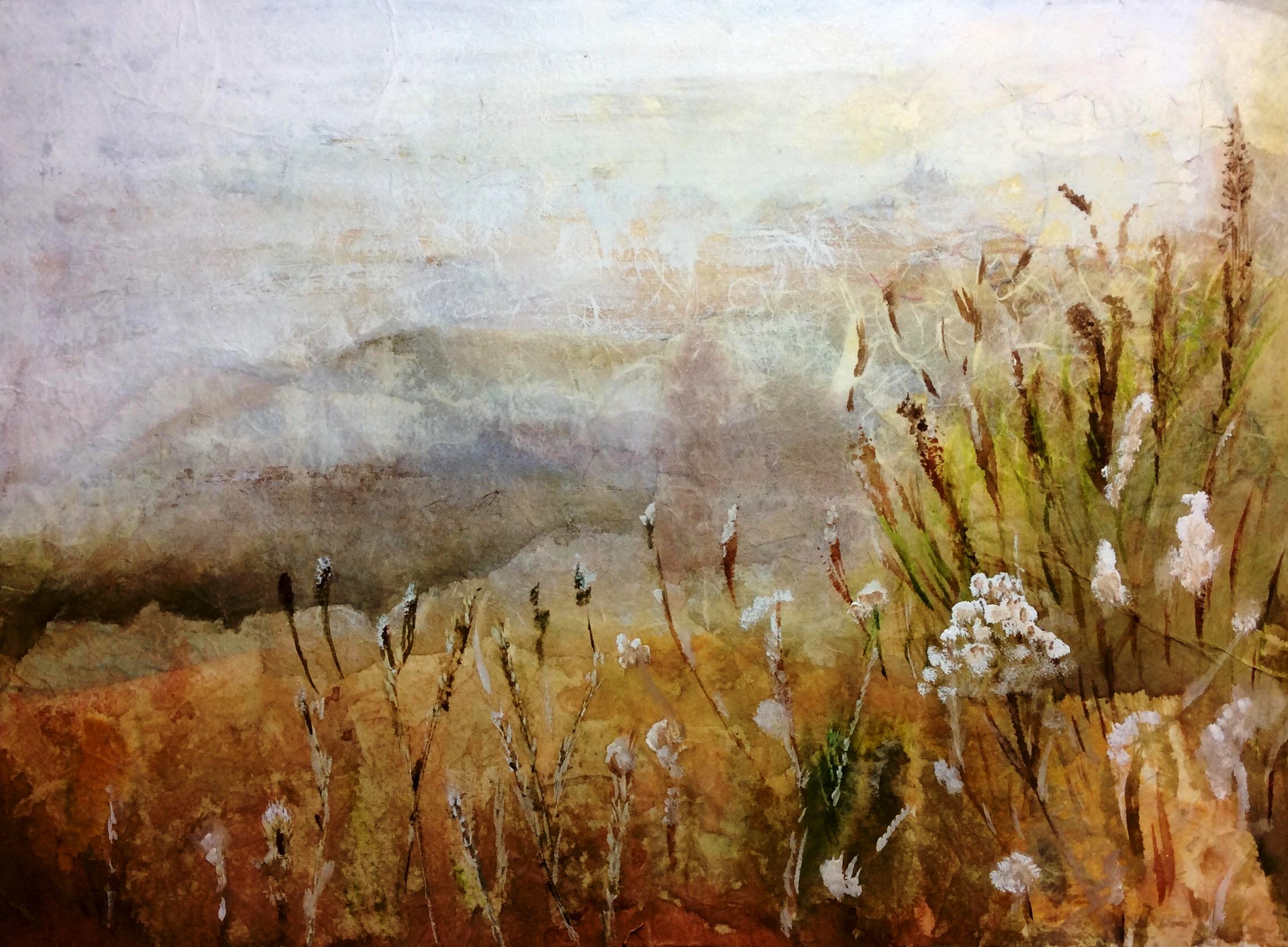 En haut de la montagne