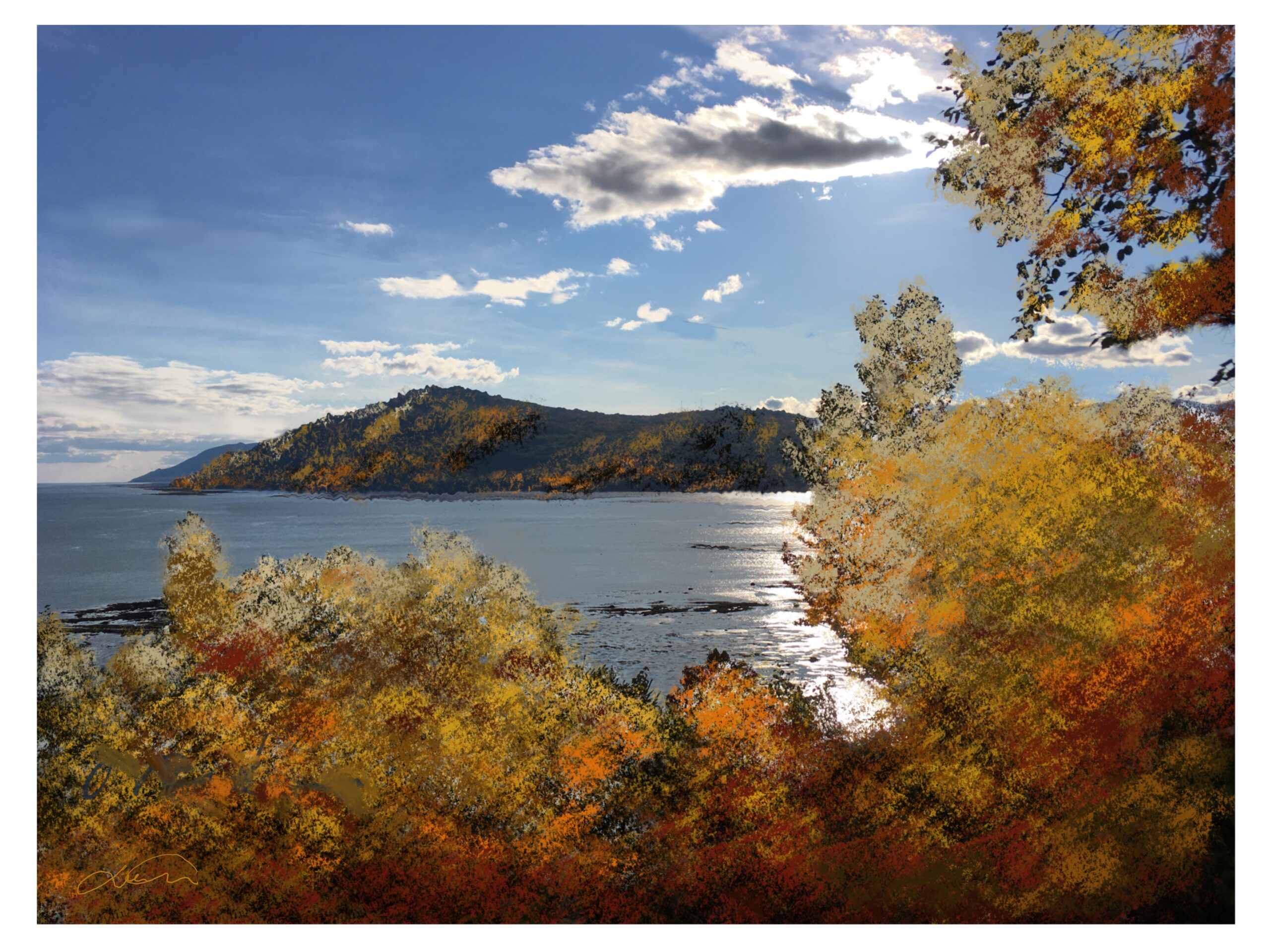 La baie d’automne