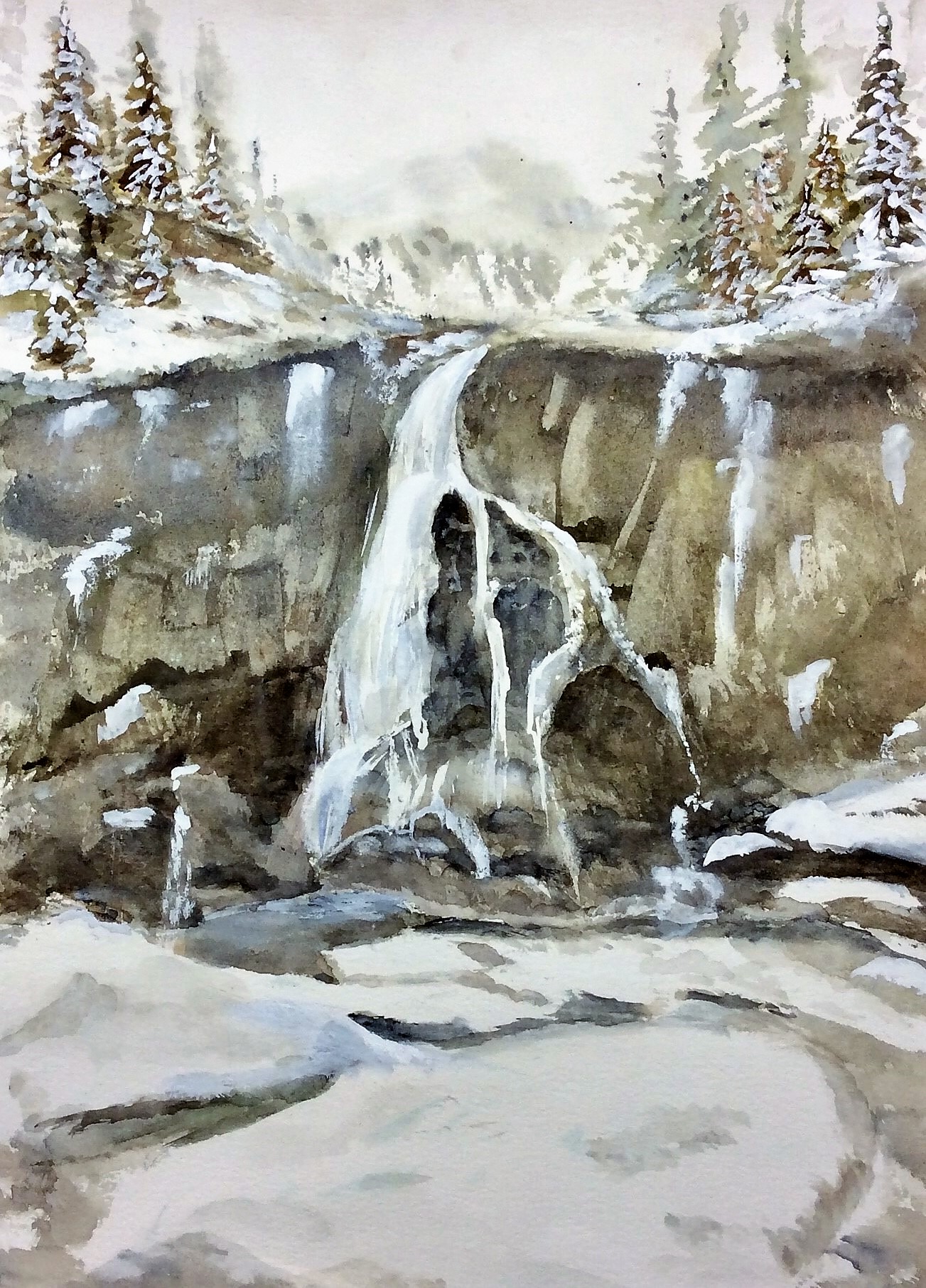 La falaise chantante