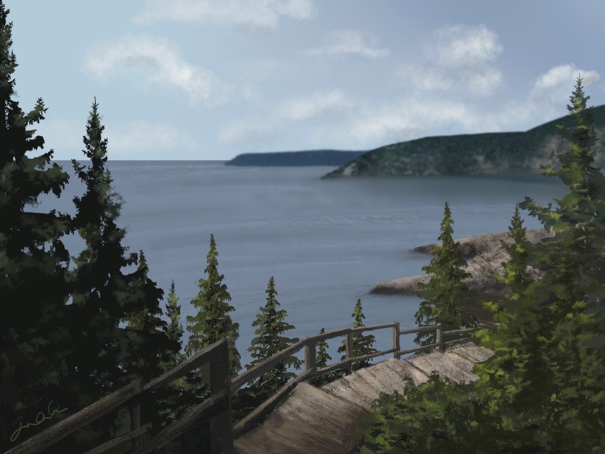 Le sentier de la profonde relaxation