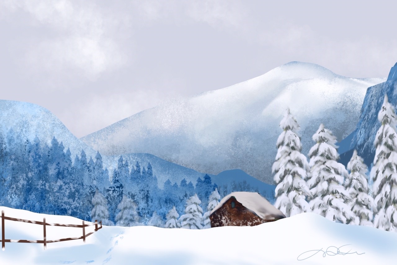 Le silence de la neige