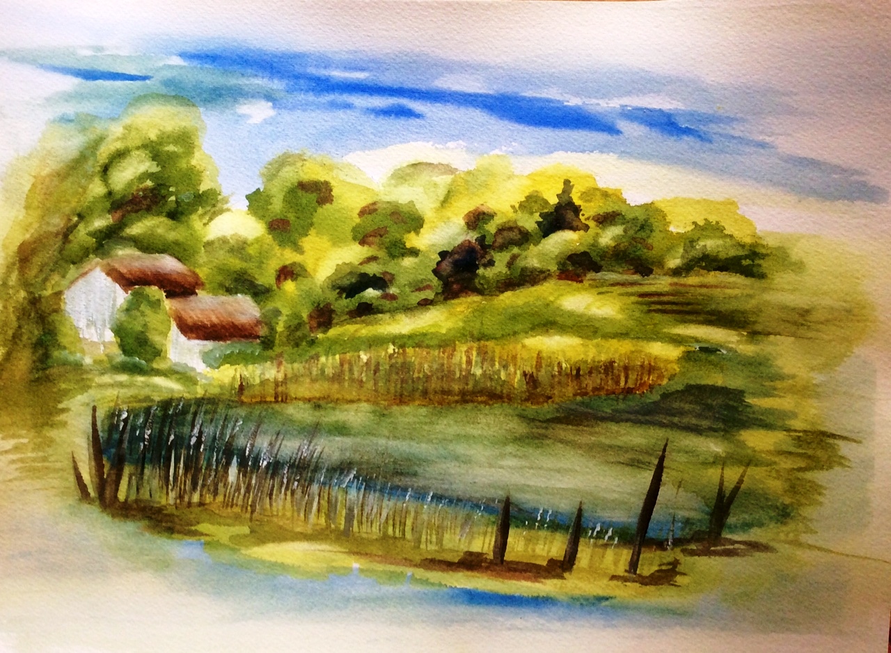 L’étang sur le chemin Boudreau