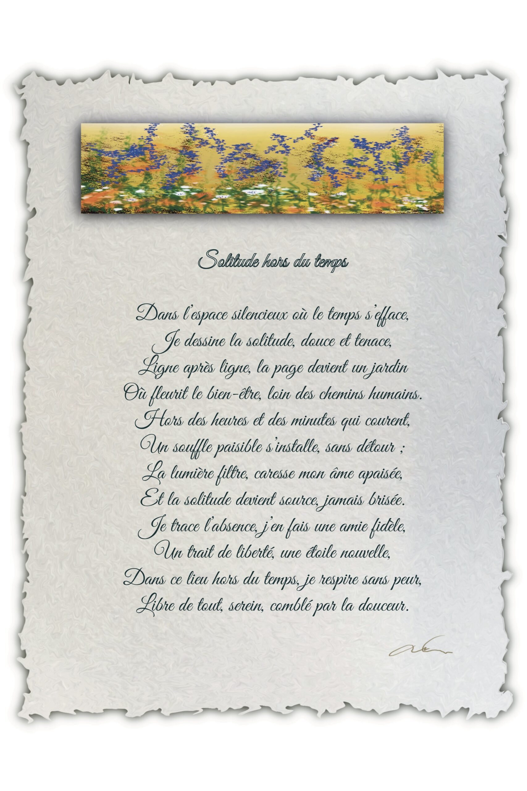 Solitude hors du temps