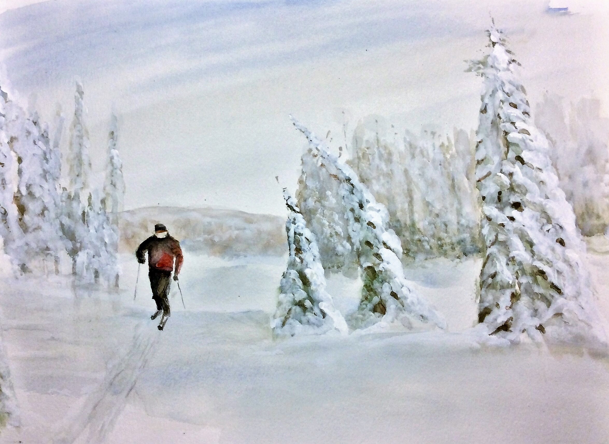 Une sortie à fond de train